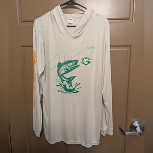 NWOT Hooded Sunshirt . Mens Size XL